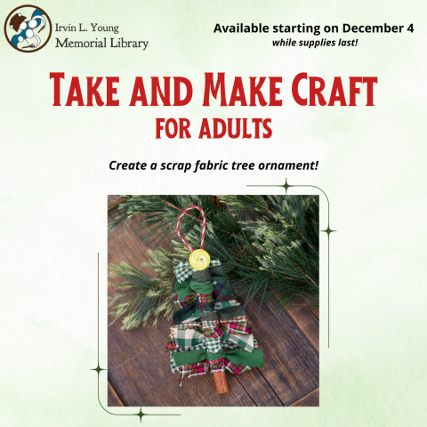 image of fabric tree ornament