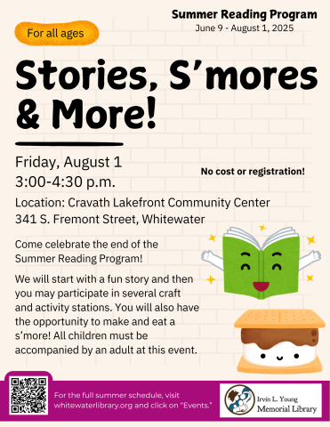 cartoon smore and cartoon green book